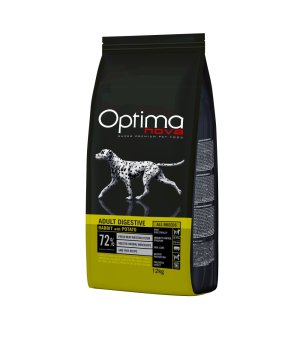 OPTIMAnova dog ADULT DIGESTIVE GF Rabbit 12kg - uszkodzone opakowanie