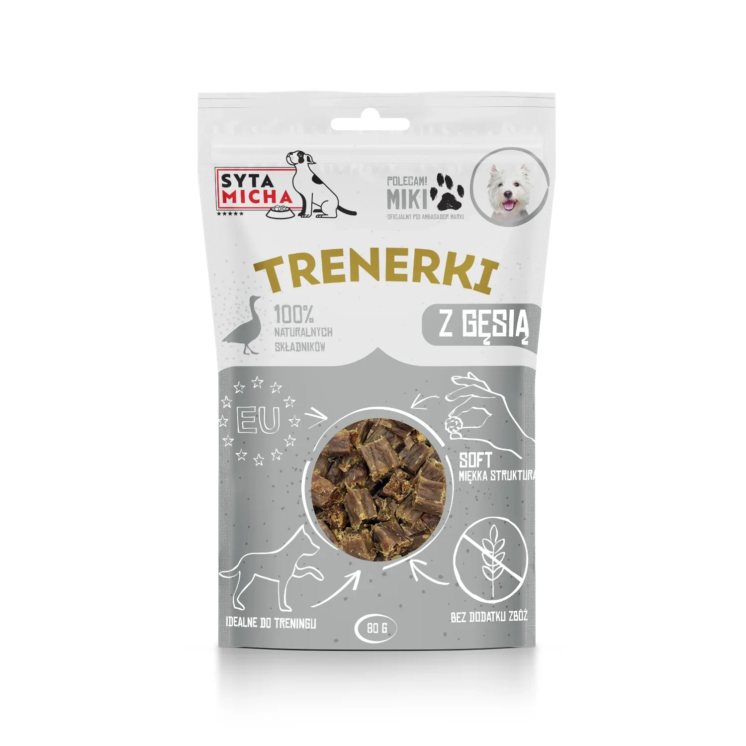 Syta Micha TRENERKI z gęsi 80g