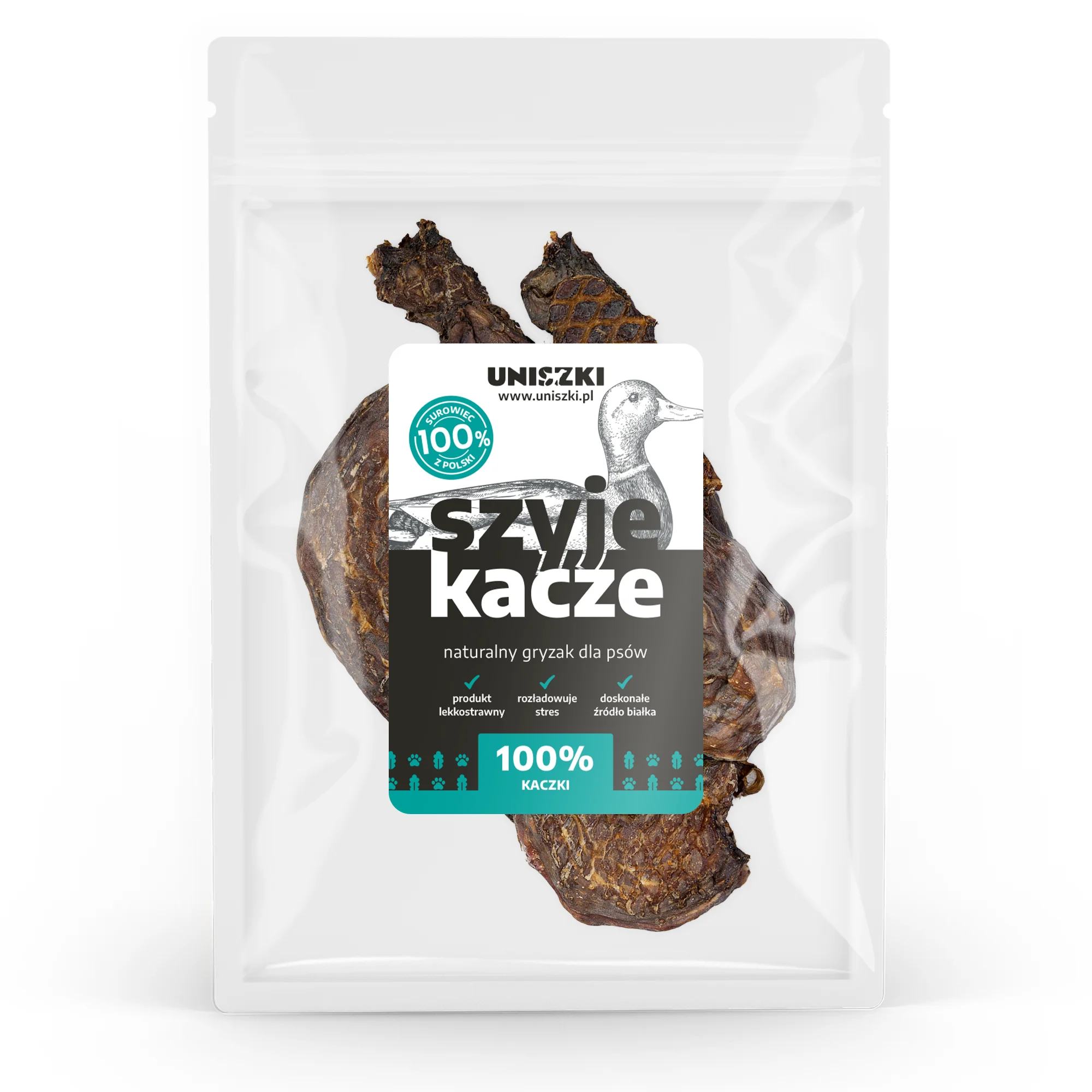 UNISZKI Szyje Kacze 200g