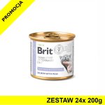 Karma mokra dla kota Brit Veterinary Diets Cat Gastrointensional ZESTAW 24x 200g