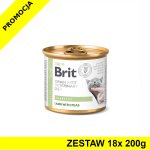 Karma mokra dla kota Brit Veterinary Diets Cat Diabetes ZESTAW 18x 200g