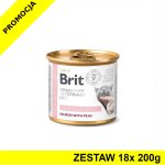 Karma mokra dla kota Brit Veterinary Diets Cat Hypoallergenic ZESTAW 18x 200g