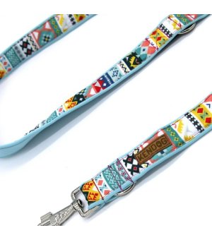 KenDog smycz przepinana handmade Azteki 3cm / 2m