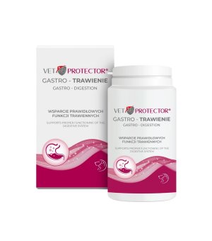 Vet Protector Gastro - Trawienie - wsparcie trawienia u psów i kotów 150g