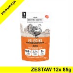 Wiejska Zagroda KOT karma mokra dla kotów dorosłych - Fileciki Indyk 12x 85g ZESTAW