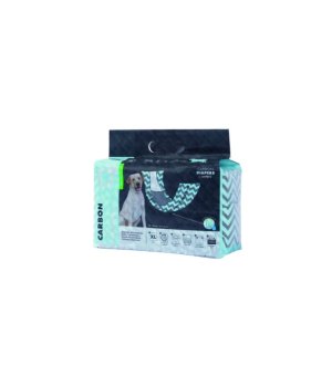 M-PETS Pieluchy carbon dla samców rozm. XL 18szt/op.