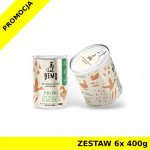 BEMO Karma mokra dla szczeniąt i psów dorosłych PROSO Państwa oto KACZKA ZESTAW 6x 400g