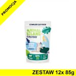 Animal Island Everyday mokra karma dla kota - Biała Ryba w rosole ZESTAW 12x 85g