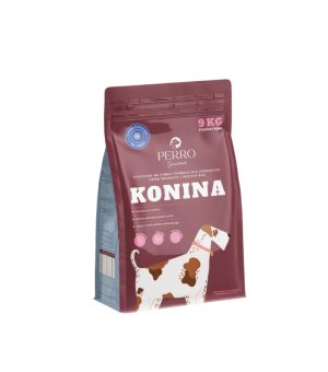 9kg - Perro Gourmet karma sucha dla psów dorosłych Konina tłoczona na zimno