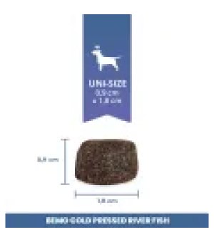 BEMO Karma tłoczona na zimno River Fish dla psów z Rybami Rzecznymi 1kg 