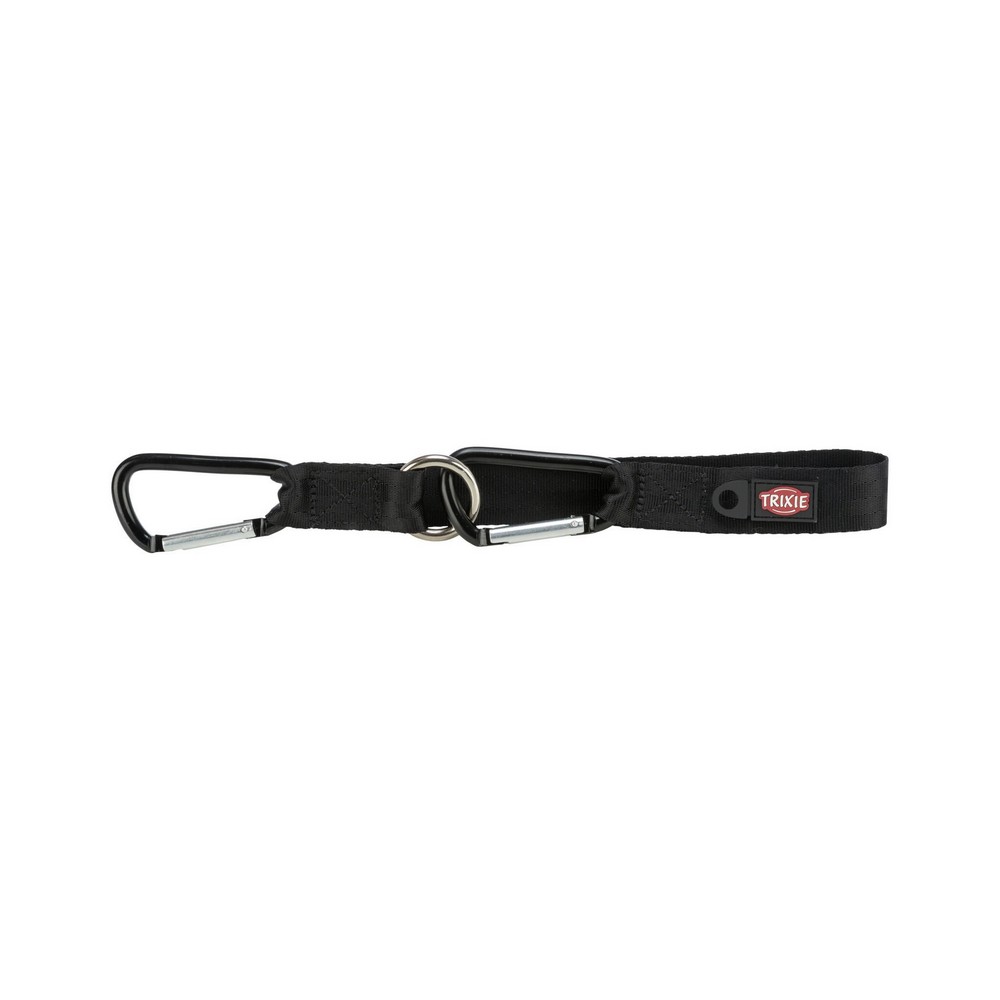 Trixie Pasek z Karabińczykami do samochodu czarna XS-S 30cm/25mm