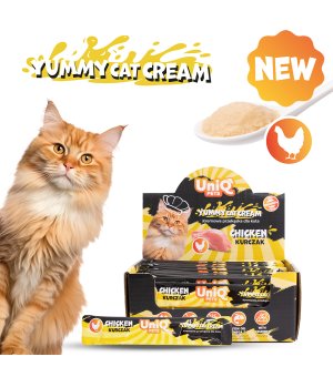 UNIQ PETS PurrCream Sosik dla kota Kurczak 15g - 1szt.