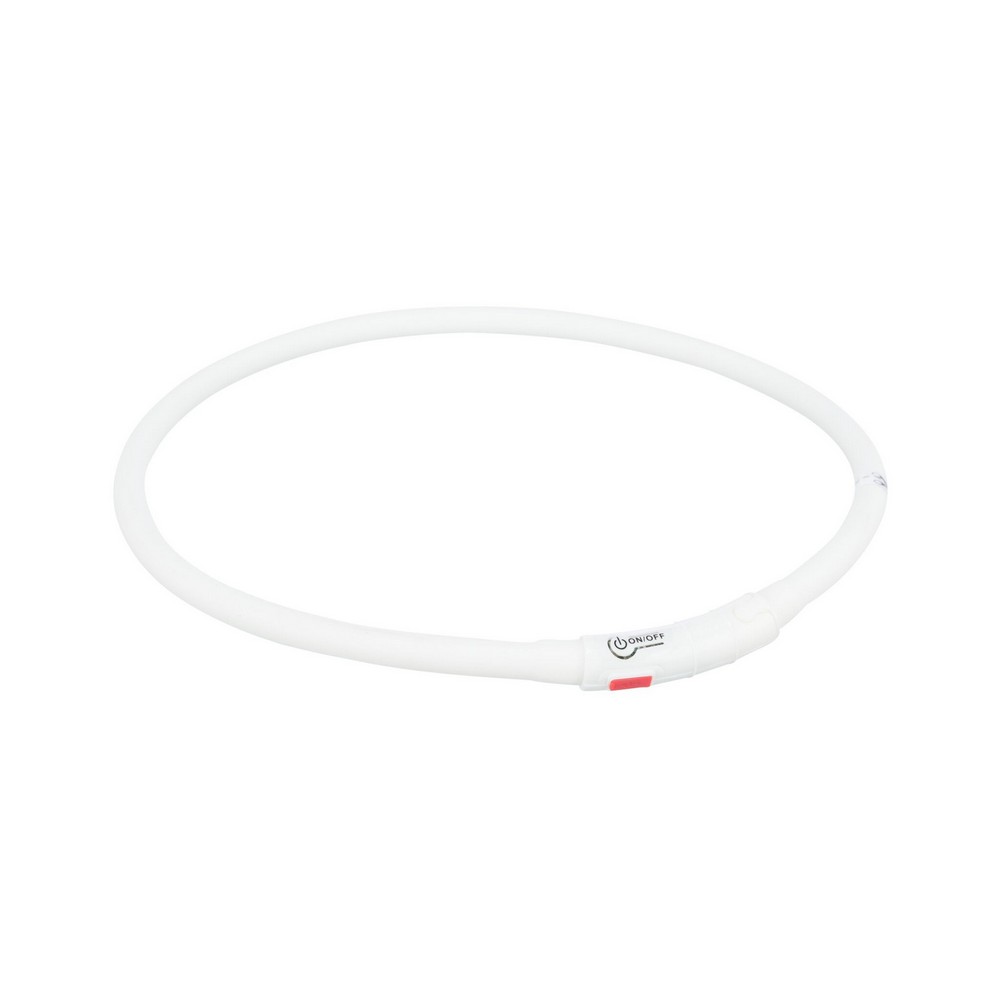 TRIXIE obroża migająca wielokolorowa silikonowa XS-XL 70cm/10mm