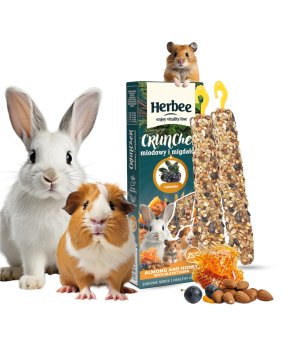 UNIQ PETS HERBEE Kolby Miodowo-Migdałowe z Amarantusem 115g