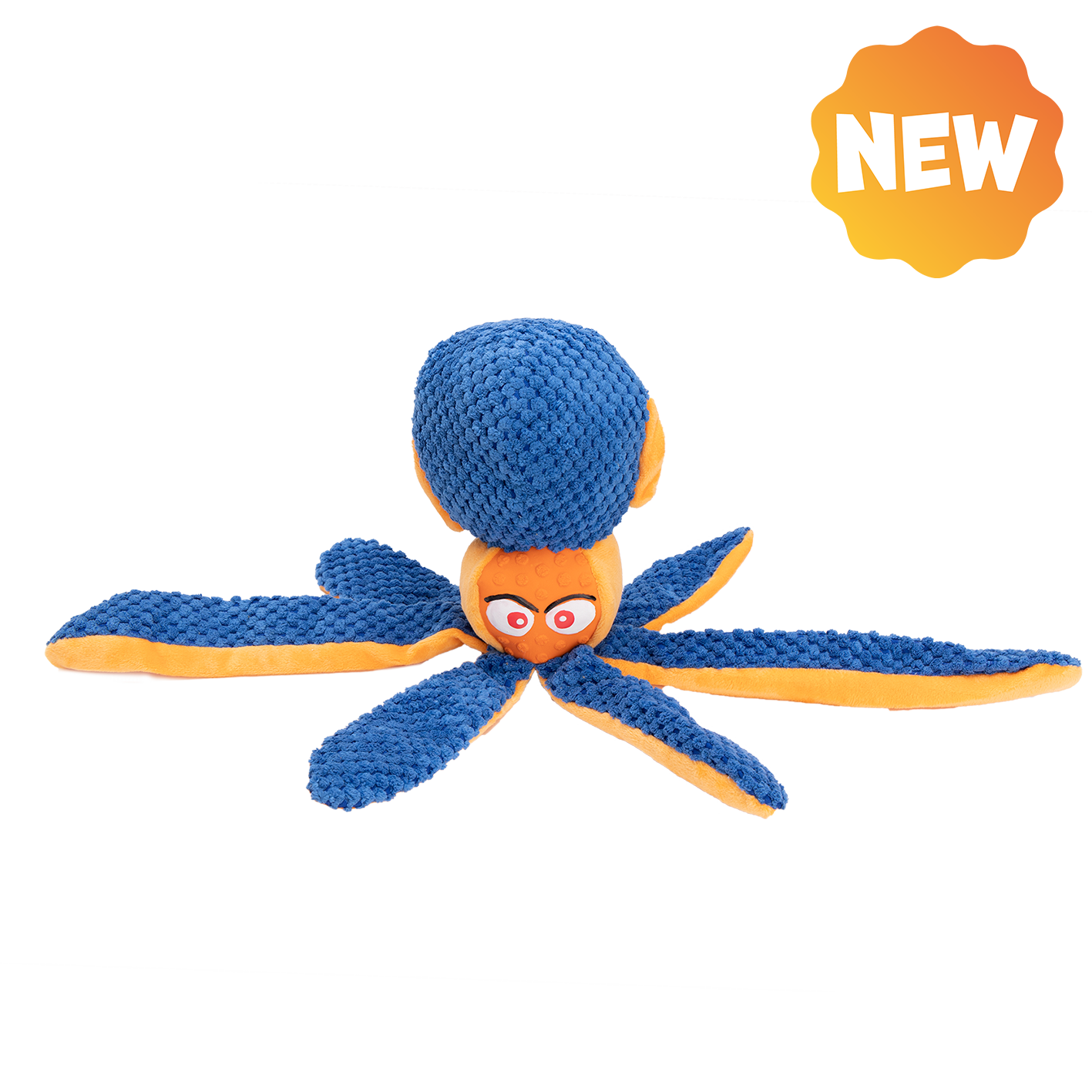 UNIQ PETS Pluszowy Sniffies Granatowa Ośmiornica z piszczałką 43cm