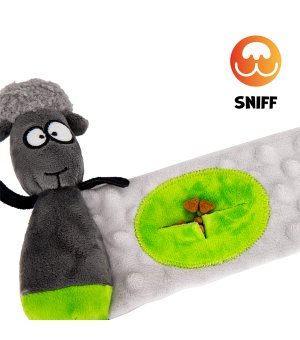 UNIQ PETS Pluszowy Sniffies Owieczka z piszczałką 44x20x3cm