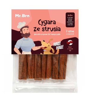 Mr. Bro Psie Cygara ze Strusia 7 szt.