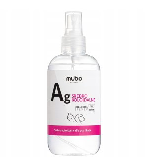 Mubo Srebro Koloidalne dla psów i kotów 250ml