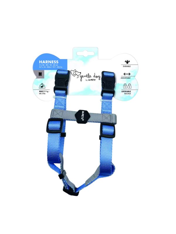 M-PETS Szelki dla psa Gentle Dog Niebieskie M