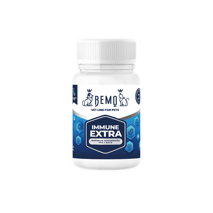 Bemo Immune Extra - wsparcie odporności dla psa i kota 30 kaps.