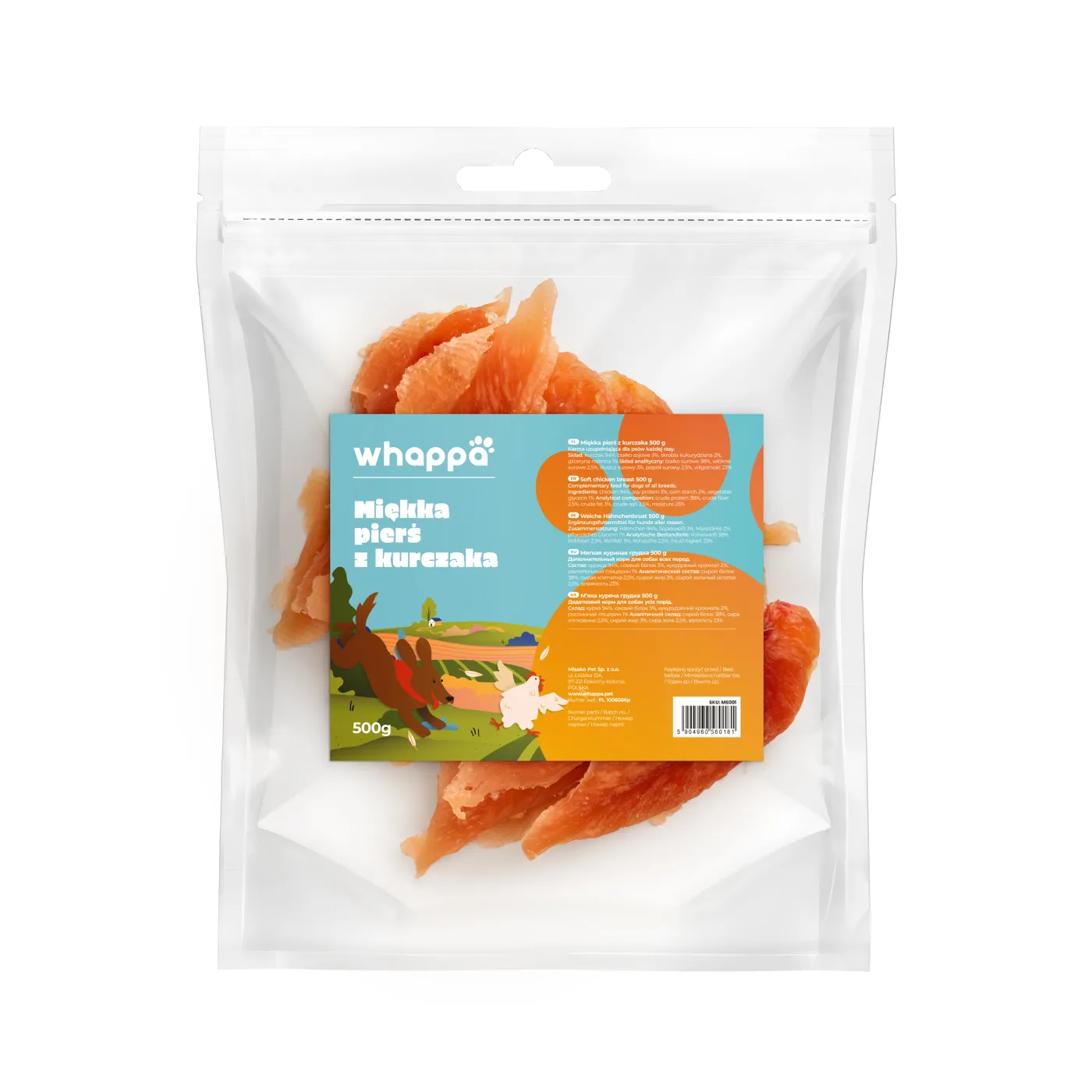 Misako Miękka Pierś z Kurczaka 500g