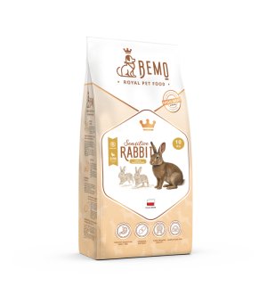 BEMO Karma sucha dla psów ras małych i średnich Sensitive Rabbit S/M 10kg 