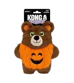 👻🕷 Kong Halloween Snuzzles Bear Pluszak z piszczałką Niedźwiadek M