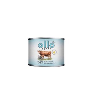 Ollo Plus Kolagen karma mokra dla szczeniąt Indyk i Wołowina 200g