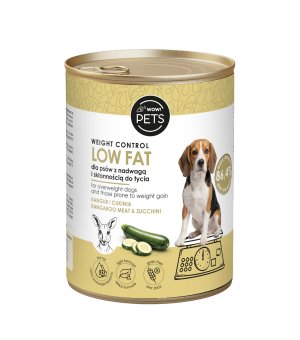 Wow!Pets karma mokra dla psów dorosłych i starszych Kangur Low Fat / Weight Control 400g
