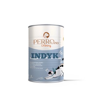 400g - Indyk - PERROland CATering - karma mokra dla kotów dorosłych