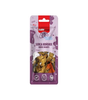 BUBAlicious Przysmaki Liofilizowane LIO Serca Końskie 35g