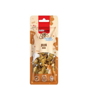 BUBAlicious Przysmaki Liofilizowane LIO jeleń 35g