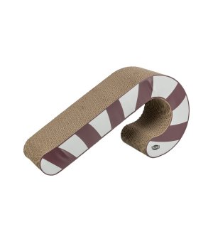 🎄🎁 TRIXIE Xmas Drapak Laska Cukrowa ciemnoczerwony 42x13x21,5cm