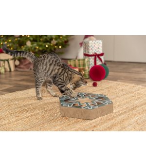🎄🎁 TRIXIE Xmas Drapak Płatek Śniegu 33x6x28cm