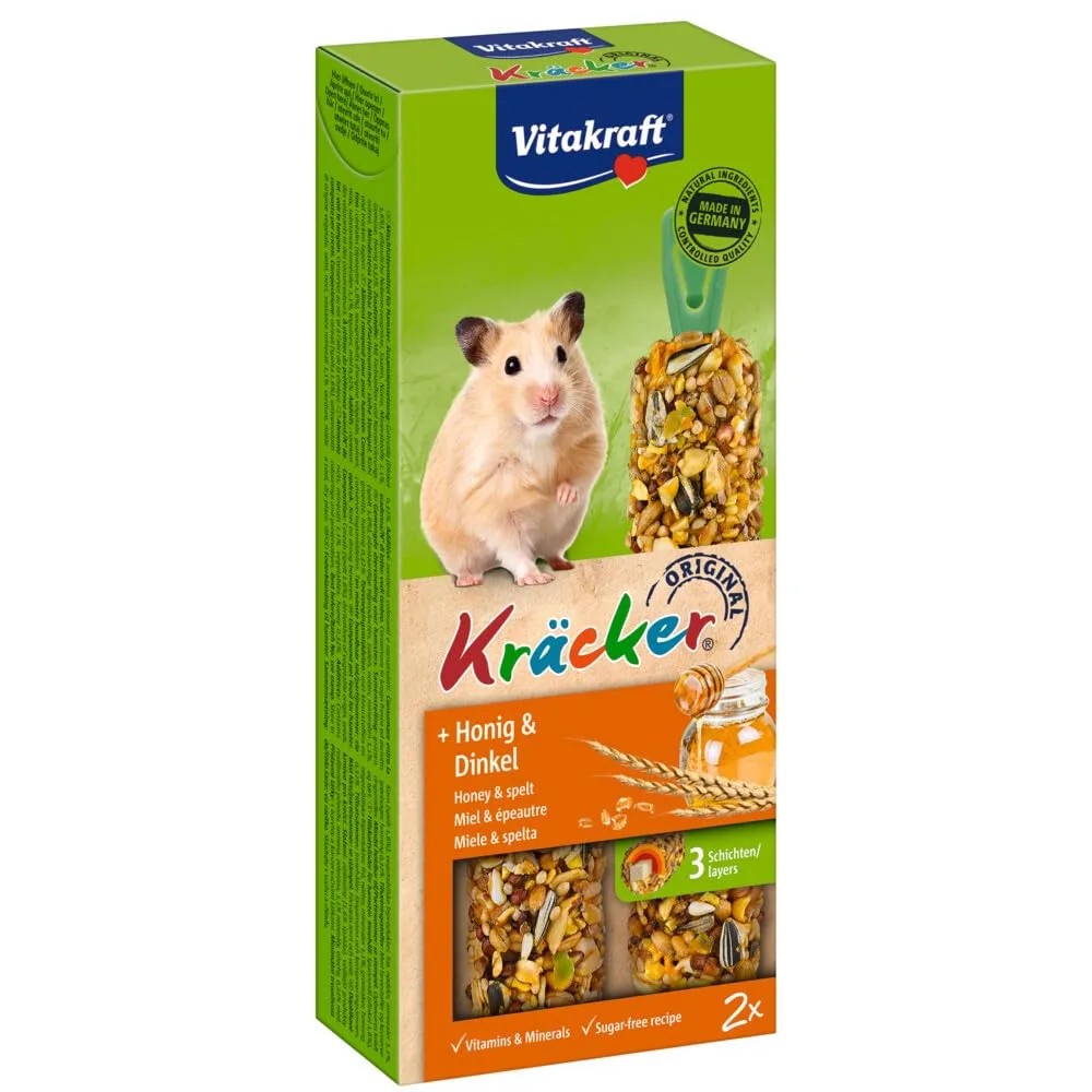 Vitakraft Kracker 2szt. dla chomika z miodem