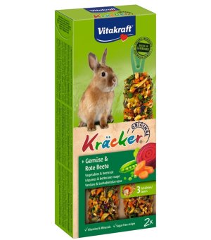 Vitakraft Kracker 2szt. dla królika  - warzywa, burak