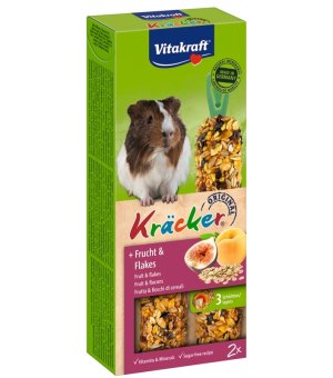 Vitakraft Kracker 2szt. dla świnki - owoce, płatki owsiane