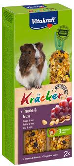 Vitakraft Kracker 2szt. dla świnki - winogrono, orzechy