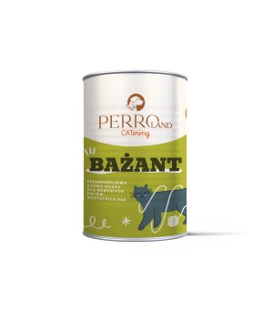 400g - Bażant - PERROland CATering - karma mokra dla kotów dorosłych