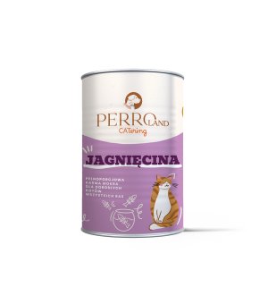 400g - Jagnięcina - PERROland CATering - karma mokra dla kotów dorosłych