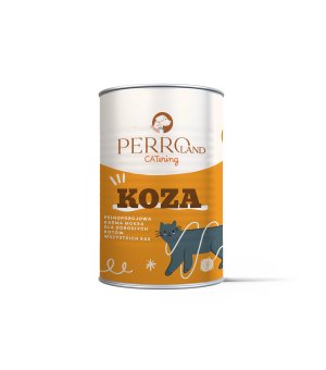 400g - Koza - PERROland CATering - karma mokra dla kotów dorosłych