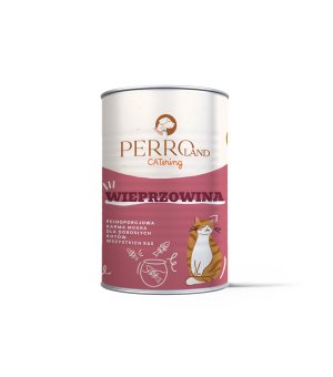 400g - Wieprzowina - PERROland CATering - karma mokra dla kotów dorosłych