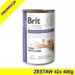 42x 400g - Gastrointestinal Low Fat - Brit Veterinary Diets - karma mokra weterynaryjna dla psa o obniżonej zawartości tłuszczu