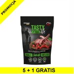 5+1 GRATIS Tasty Dogs Life karma mokra dla psów dorosłych danie w galaretce Jagnięcina 500g saszetka