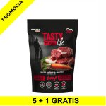 5+1 GRATIS Tasty Dogs Life karma mokra dla psów dorosłych danie w galaretce Wołowina 500g saszetka