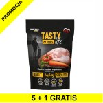 5+1 GRATIS Tasty Dogs Life karma mokra dla psów dorosłych danie w galaretce Indyk 500g saszetka