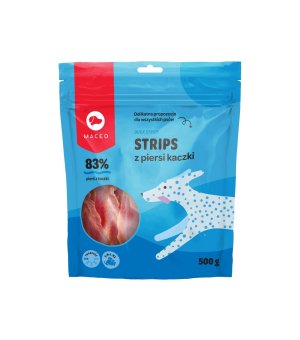 -5% w koszyku - MACED Strips z Piersi Kaczki 500g