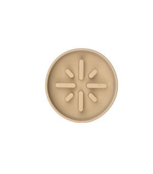 51 Degrees North Silikonowa miska spowalniająca 350ml Sand