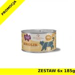 6x 185g - Królik - PERROland CATering - karma mokra dla kotów dorosłych - zestaw