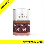 6x 400g - Kaczka z marchewką - Perro - karma mokra dla psów dorosłych - zestaw